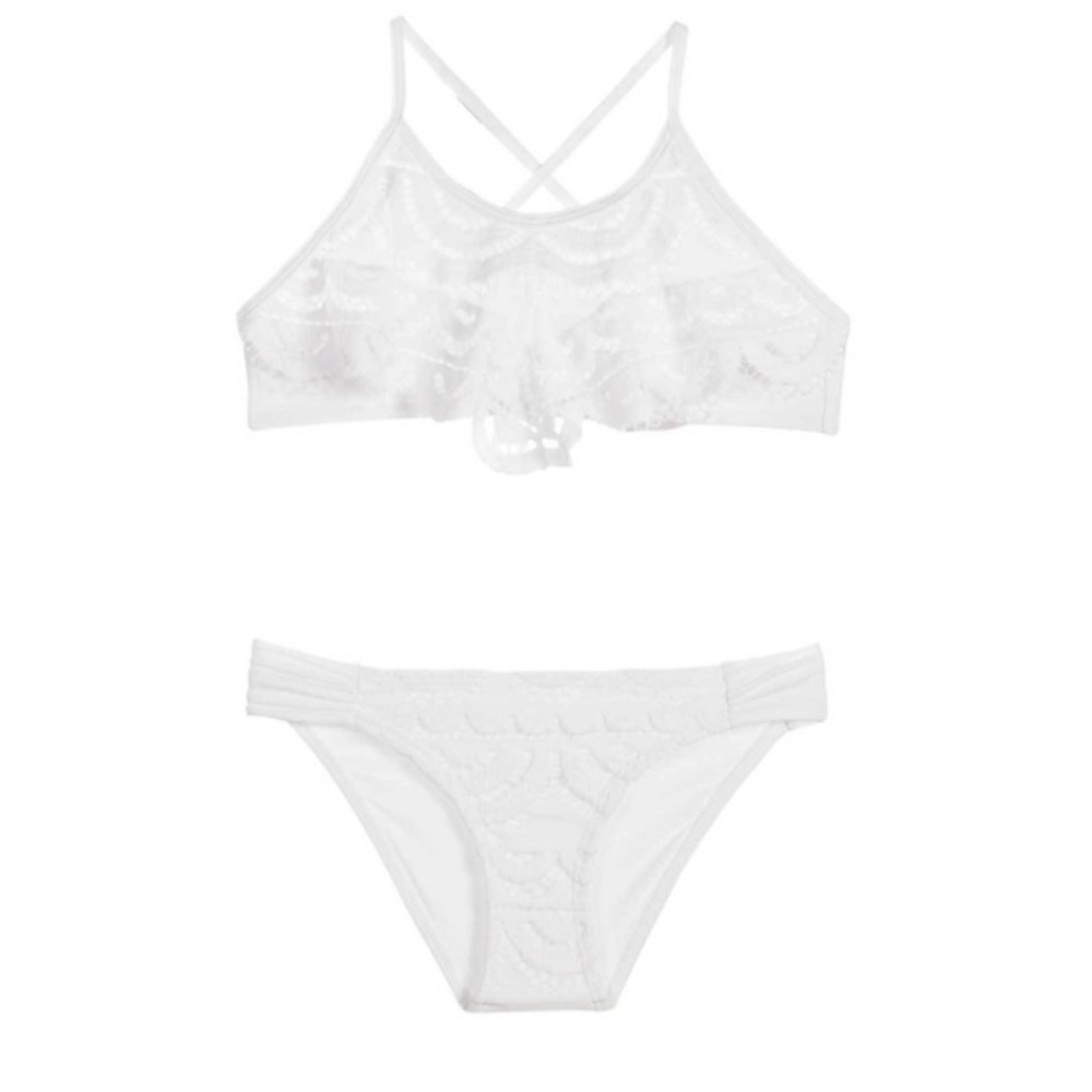 EDEN LACE FLUTTER BIKINI BY PILYQ